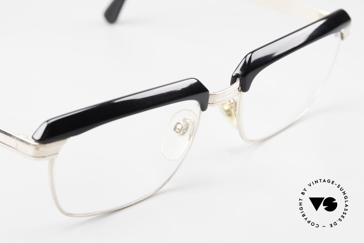 Rodenstock Richard 12k Gold Filled 60's Glasses, professional refurbished with new transparent demo lenses, Made for Men