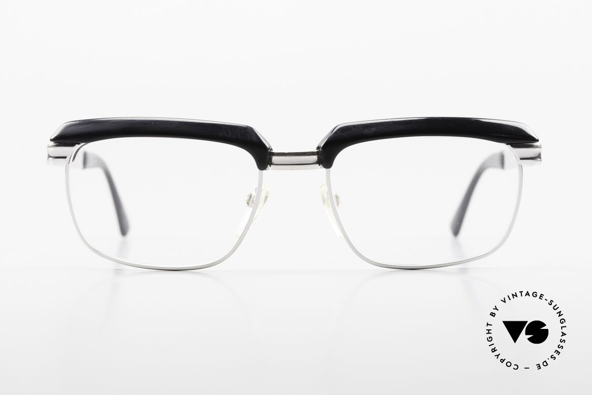 Rodenstock Richard Gold Filled 60's Combi Glasses, white gold doublé in 1/20 12k proportion; precious rarity, Made for Men