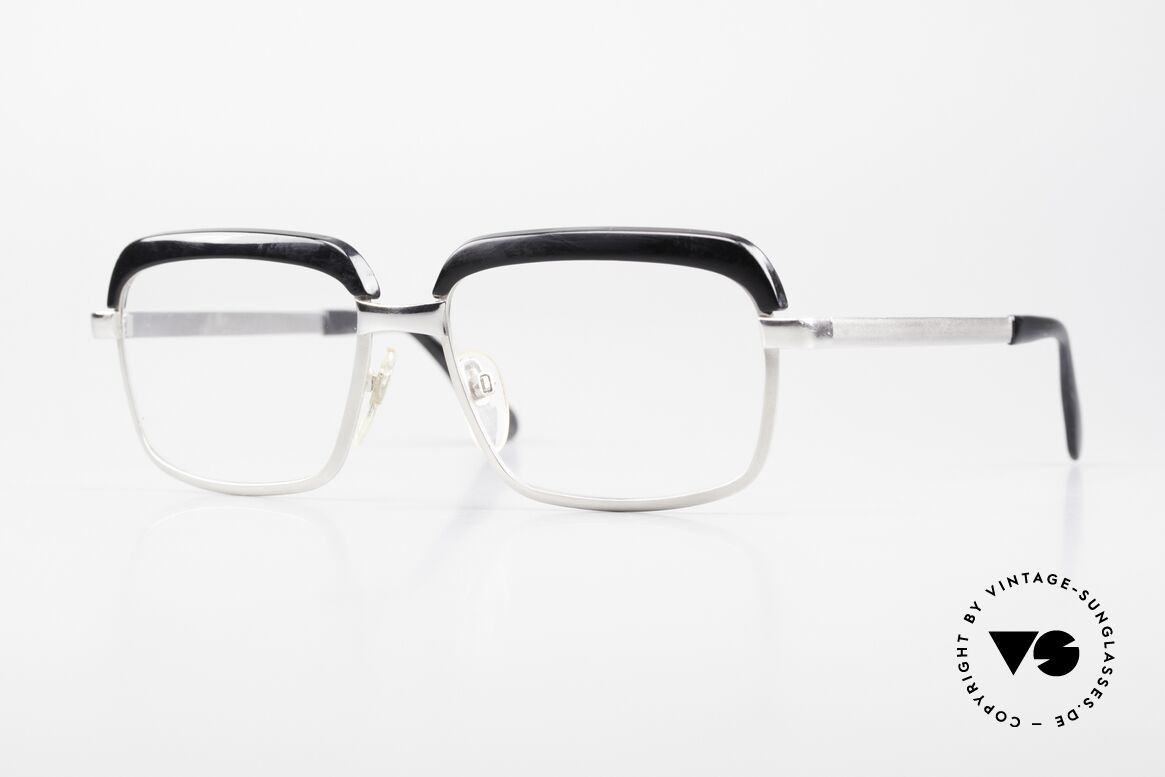 Rodenstock Constantin White Gold Filled 60's Frame, antique Rodenstock eyeglasses of the 60's: GOLD FILLED!, Made for Men