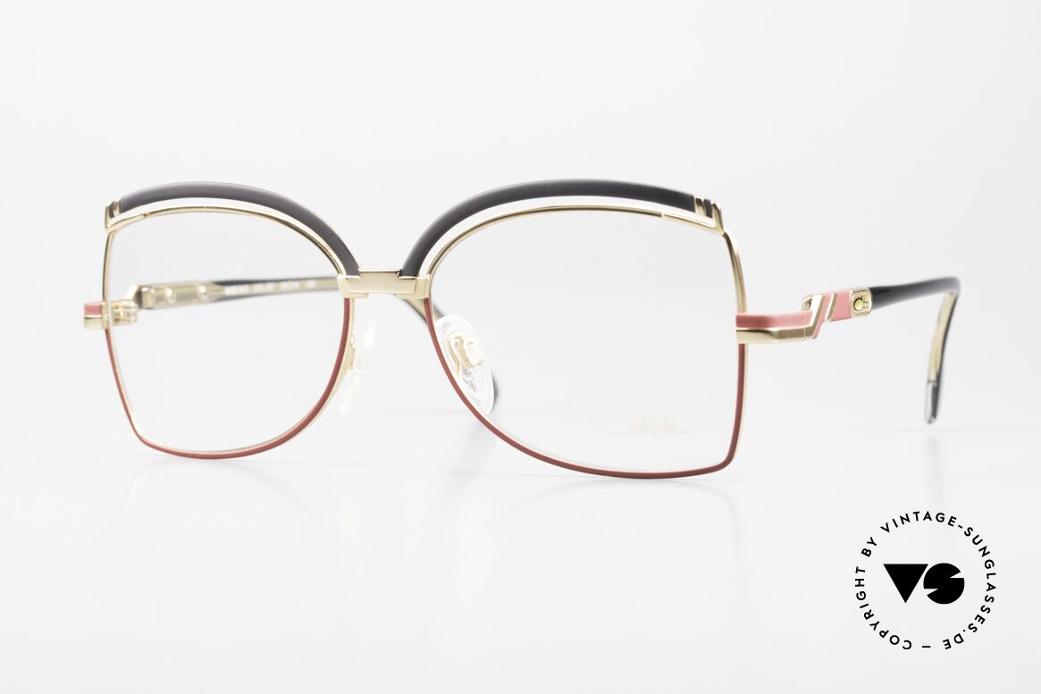 Cazal 240 Old 80's Ladies Eyeglasses, feminine vintage Cazal from 1989; W. Germany, Made for Women