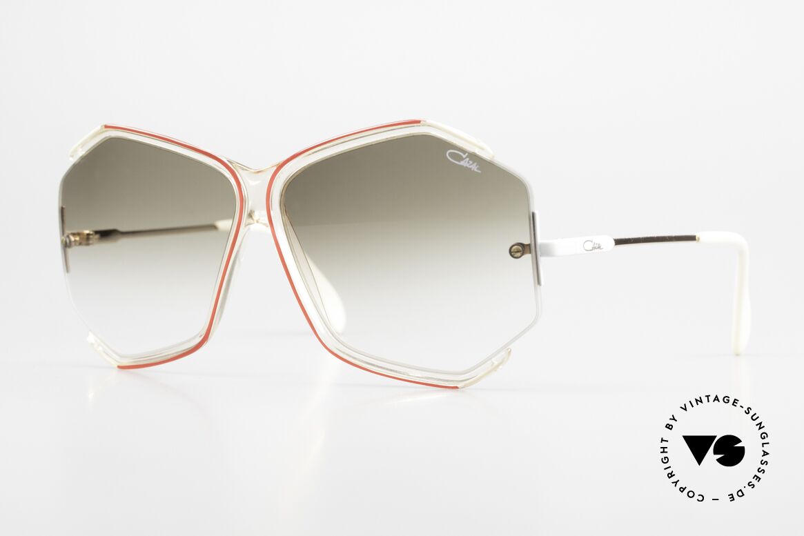 Cazal 852 80's Ladies Sunglasses XXL, fancy Cazal 'oversized sunglasses ' from the eighties, Made for Women