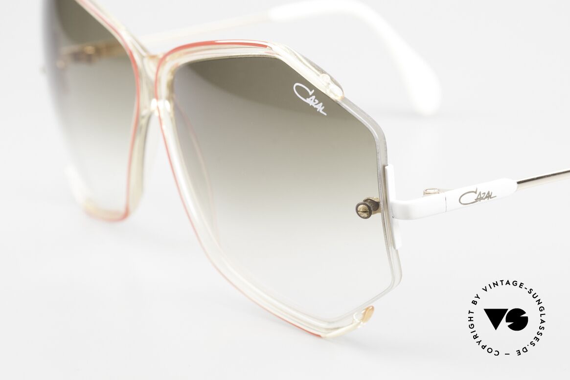 Cazal 852 80's Ladies Sunglasses XXL, unworn rarity in XXL size (incl. orig. case by Cazal), Made for Women