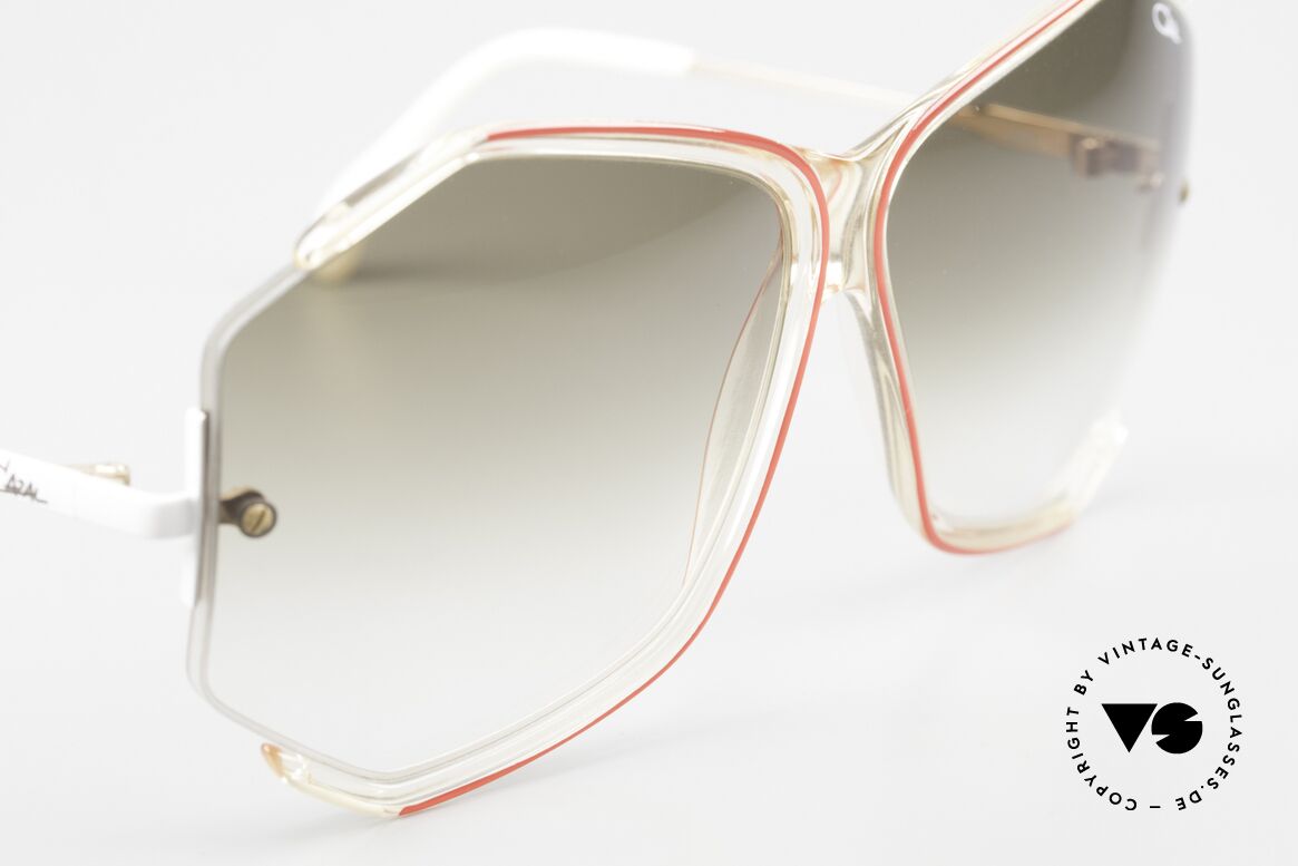 Cazal 852 80's Ladies Sunglasses XXL, NO RETRO fashion, but a unique original from 1986!, Made for Women