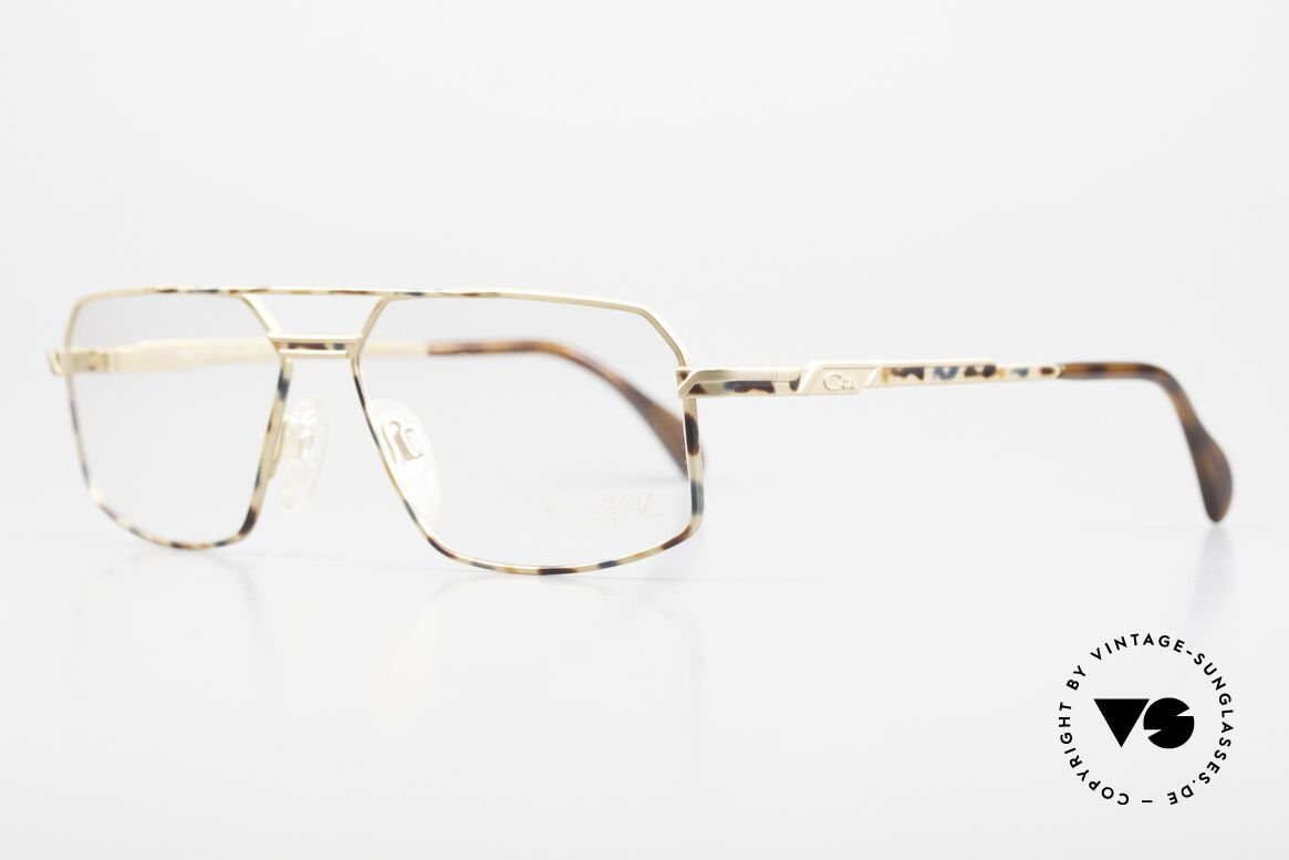 Cazal 757 No Retro 90's Men's Frame, high-end varnishing & craftsmanship (made in Germany), Made for Men