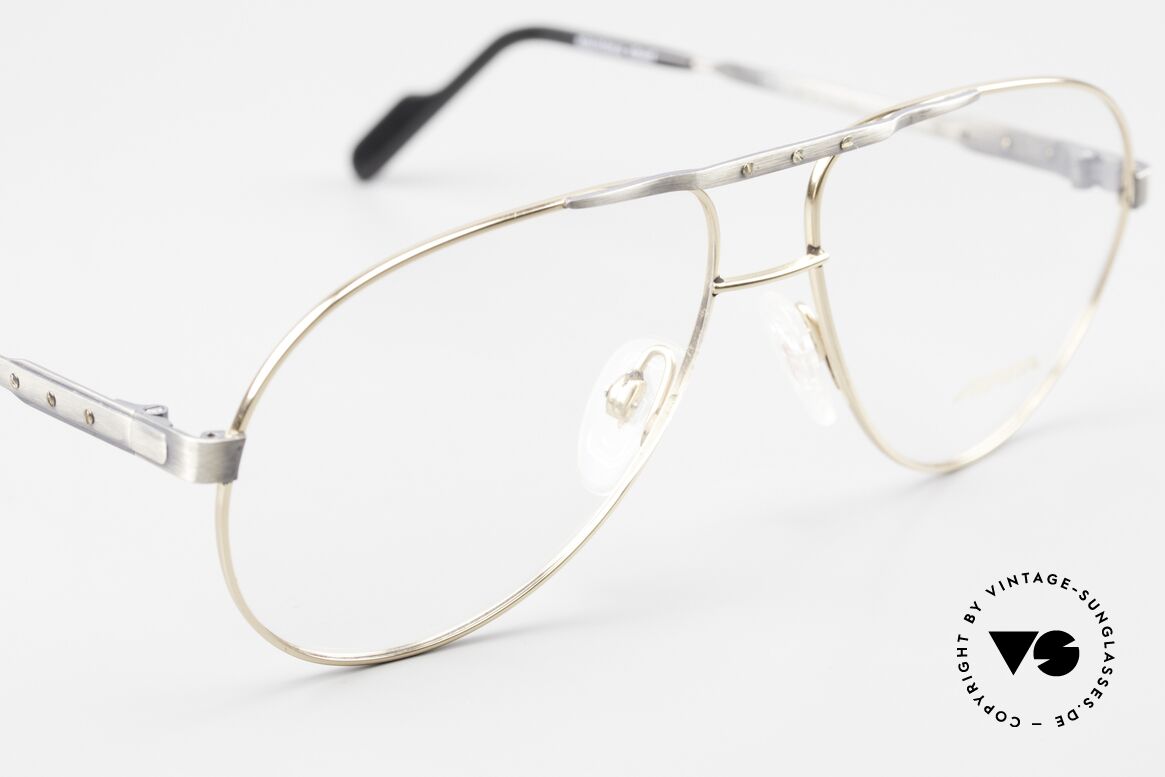 Alpina M1F771 90's Men's Glasses Aviator, never worn (like all our rare vintage Alpina eyewear), Made for Men