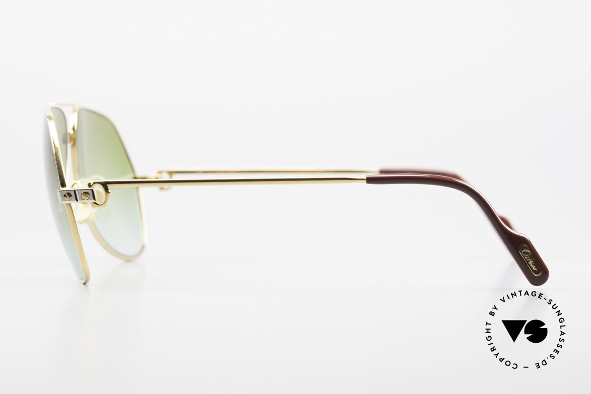 Cartier Vendome Santos - M Green To Blue Gradient Lens, ultra rare, new sun lenses (from green to blue gradient), Made for Men and Women
