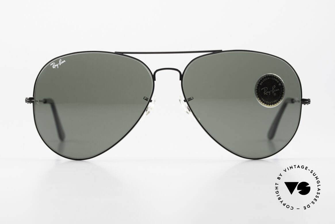 Ray Ban Large Metal III XL B&L USA Shades 64mm, legendary aviator design; rare X-LARGE size 64/14, Made for Men