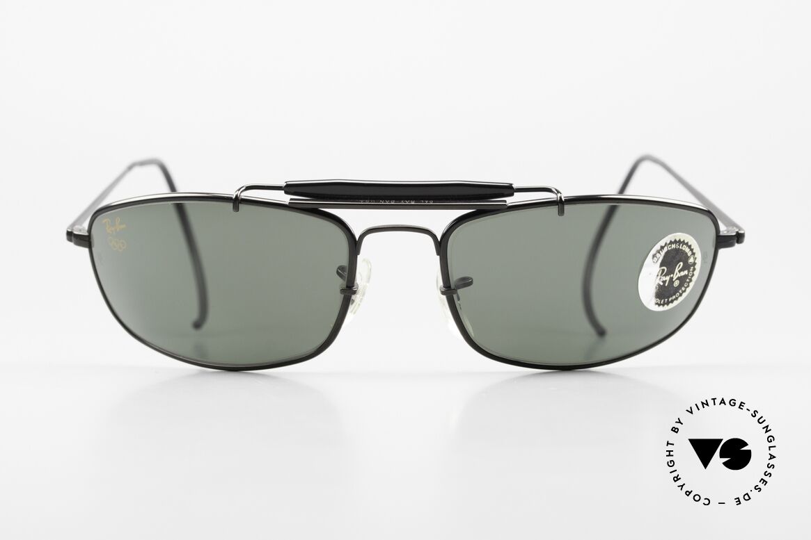 Ray Ban Sport Metal 1994 Olympic Series B&L USA, size 62°18 with legendary Bausch&Lomb mineral lenses, Made for Men