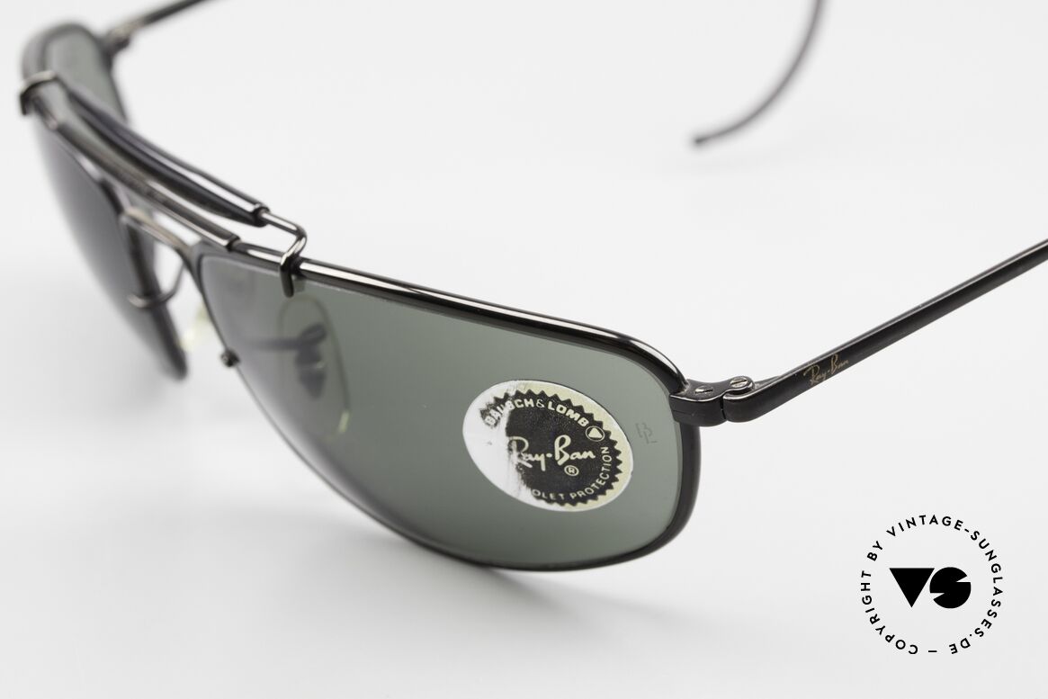 Ray Ban Sport Metal 1994 Olympic Series B&L USA, unworn; like all our vintage USA Ray Ban sports glasses, Made for Men