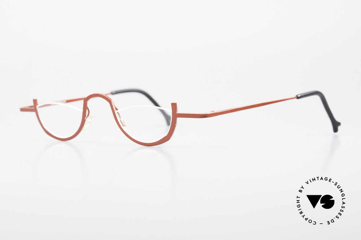 Theo Belgium Go Crazy Reading Glasses Titan, lightweight & very comfortable, pure TITANIUM frame, Made for Women