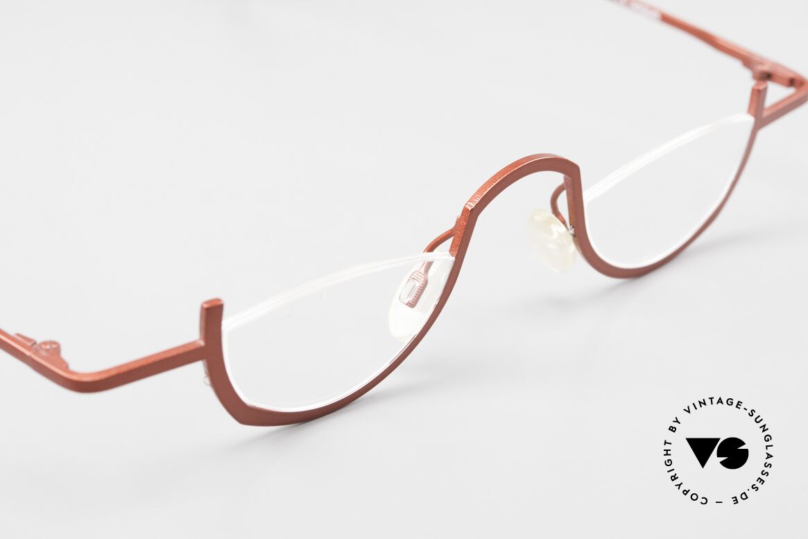 Theo Belgium Go Crazy Reading Glasses Titan, the DEMO lenses should be replaced with prescriptions, Made for Women