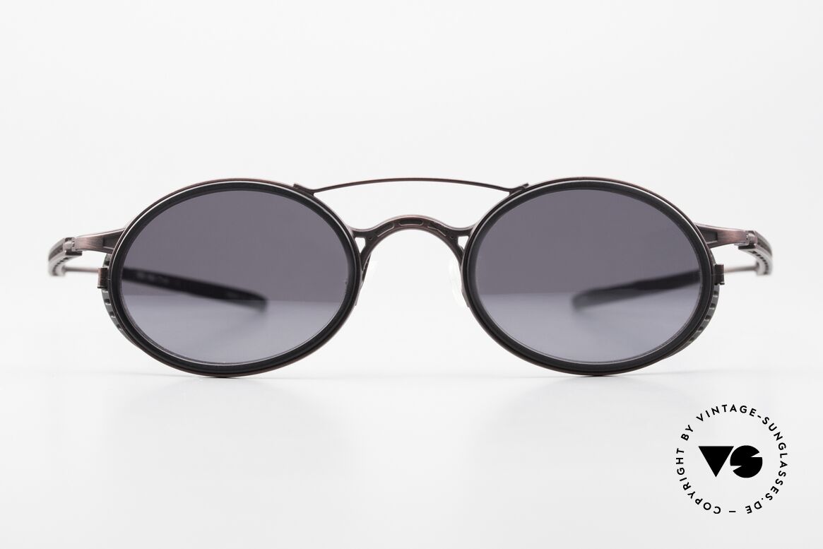 DOX 11 WIN Industrial Frame Mirrored, RARE, old DOX sunglasses from 1997, made in JAPAN, Made for Men and Women
