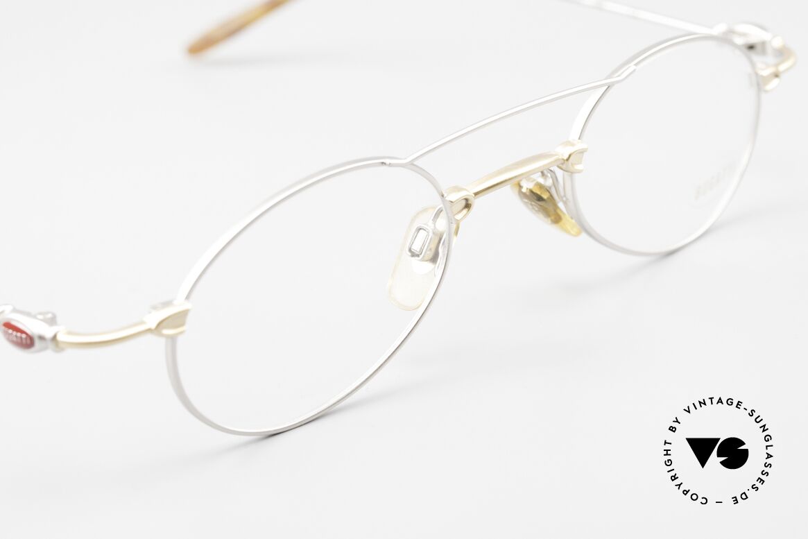 Bugatti 10859 Luxury Men's Frame Oval 90's, NO retro fashion, but an unique 25 years old original, Made for Men