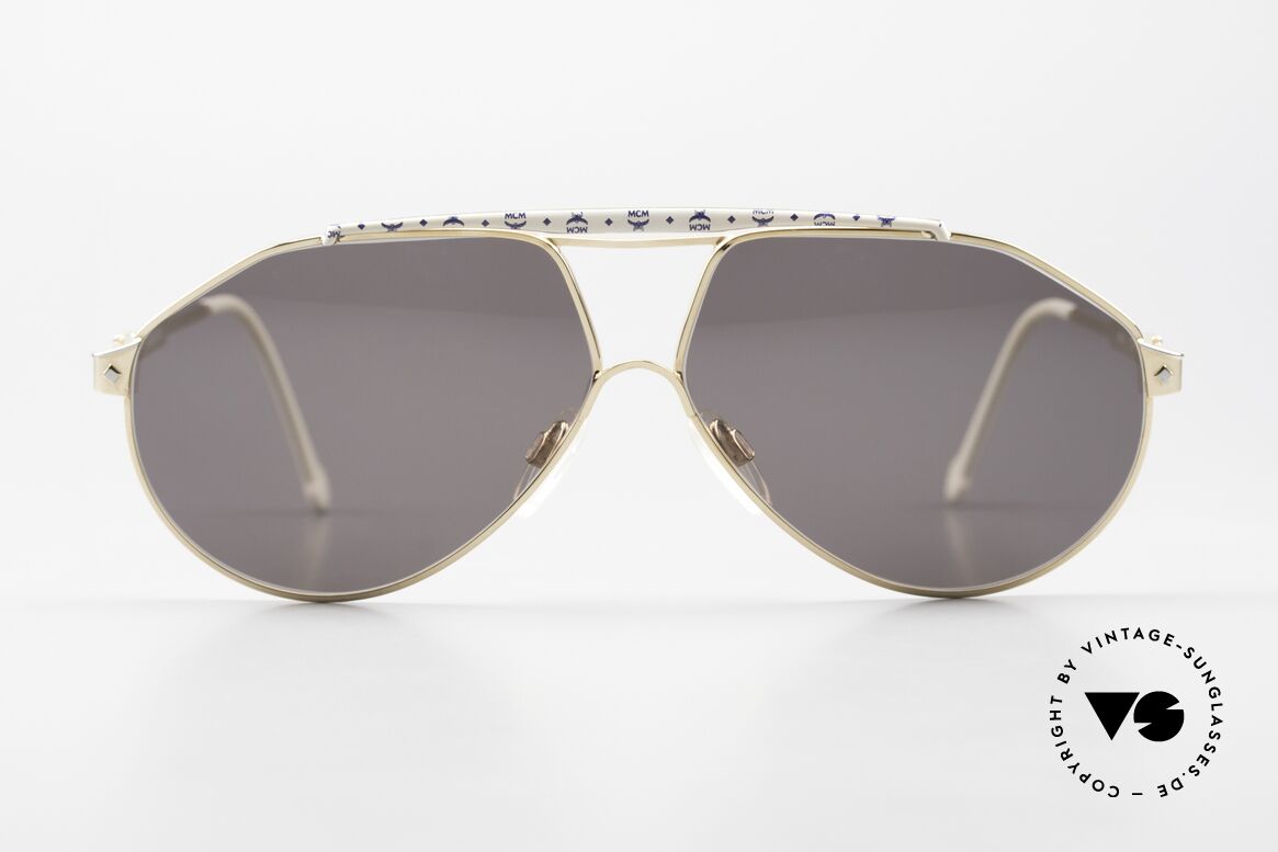 MCM München S2 90's Designer Luxury Shades, precious frame with serial number; 1. class quality, Made for Men and Women