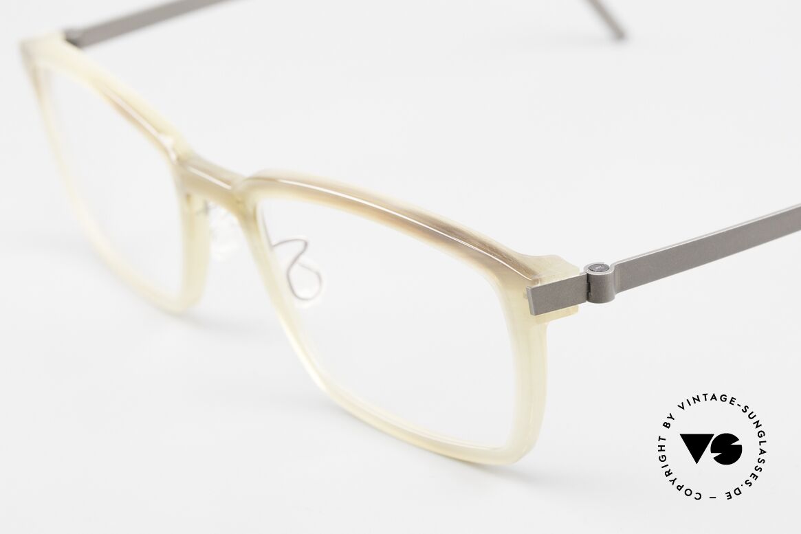 Lindberg Horn 1808 Buffalo Horn Titanium Frame, true rarity (pure natural material - handmade), vertu!, Made for Men