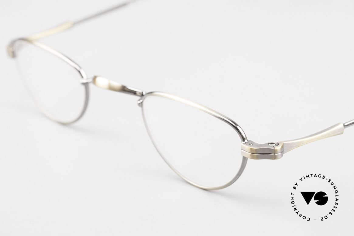 Lunor II 06 Reading Specs Antique Gold, also real / tangible "made in Germany" top-quality, Made for Men and Women