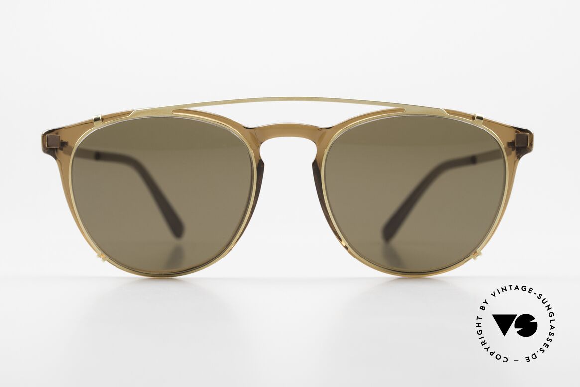 Mykita Nukka Panto Frame With Clip On, Mykita glasses, model Nukka with clip-on, size 49-18, Made for Men and Women