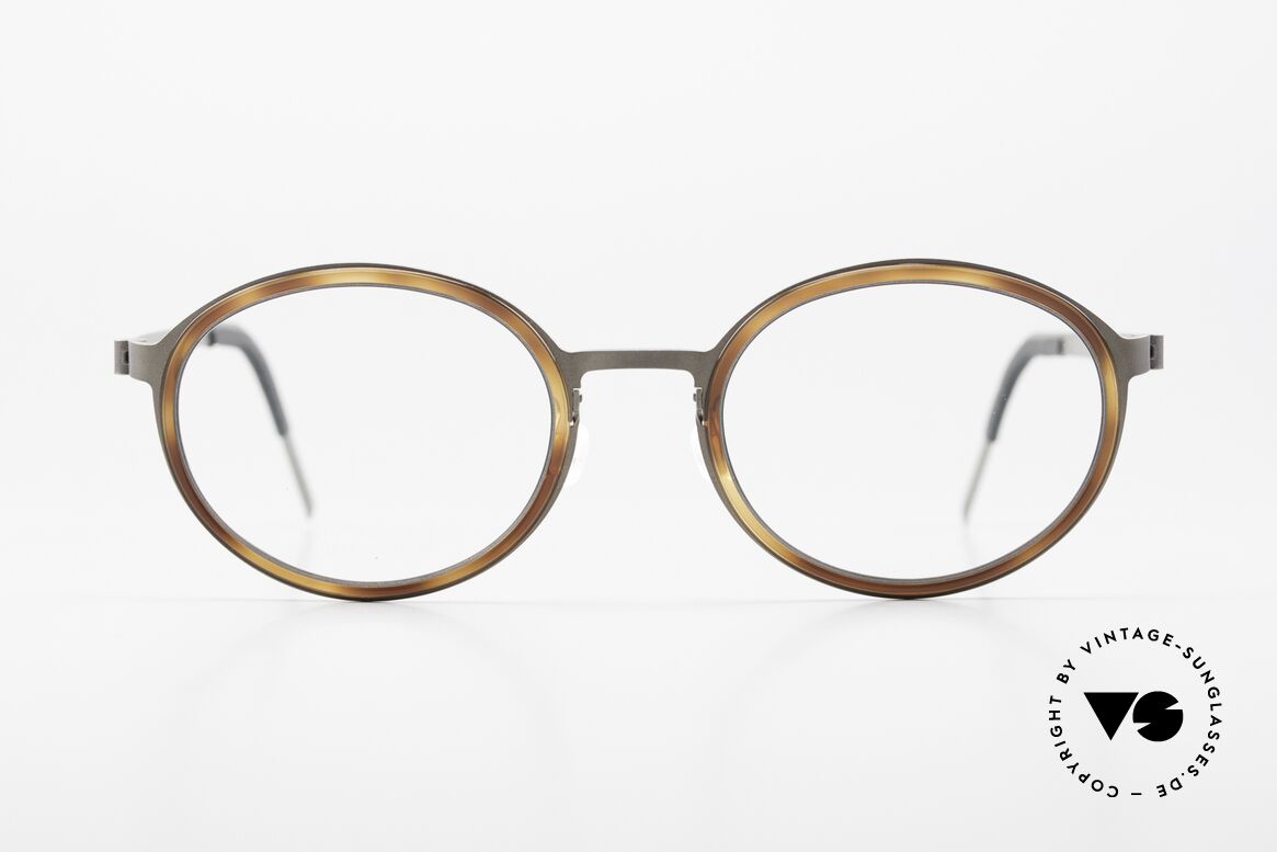 Lindberg 9740 Strip Titanium Oval Glasses Ladies & Gents, Lindberg glasses for ladies and gents, Strip Titanium, Made for Men and Women