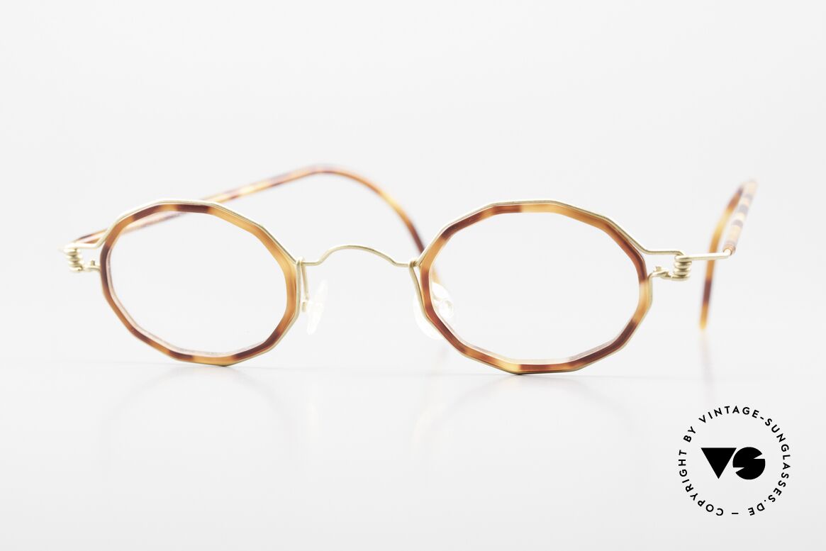 Lindberg Zeta Air Titan Rim Small Frame Acetate Inner Rim, LINDBERG Air Titanium Rim eyeglasses in size 40-21, Made for Men and Women