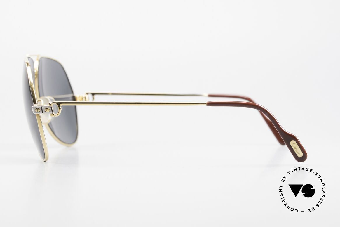 Cartier Vendome Santos - L Sun Lenses With Cartier Logo, unworn, new old stock (NOS), with full original packing, Made for Men
