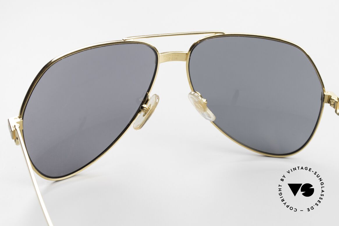 Cartier Vendome Santos - L Sun Lenses With Cartier Logo, Size: large, Made for Men