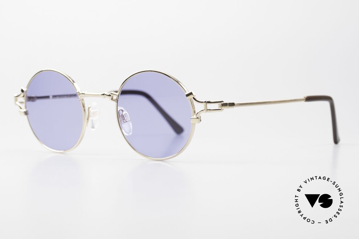 Neostyle Academic 9 Small Round 80s Sunglasses, truly high-end craftsmanship, made in Germany, Made for Men and Women