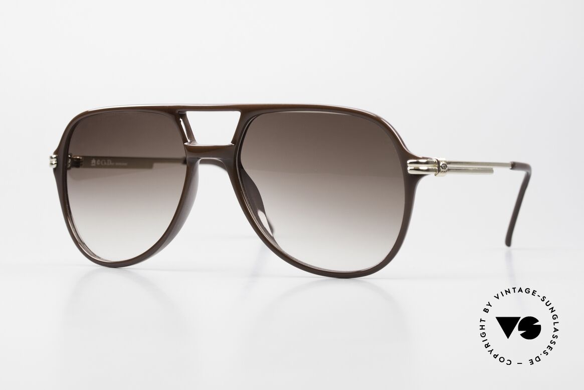 Christian Dior 2301 80's Optyl Frame Monsieur, rare vintage Christian Dior sunglasses from 1985, Made for Men