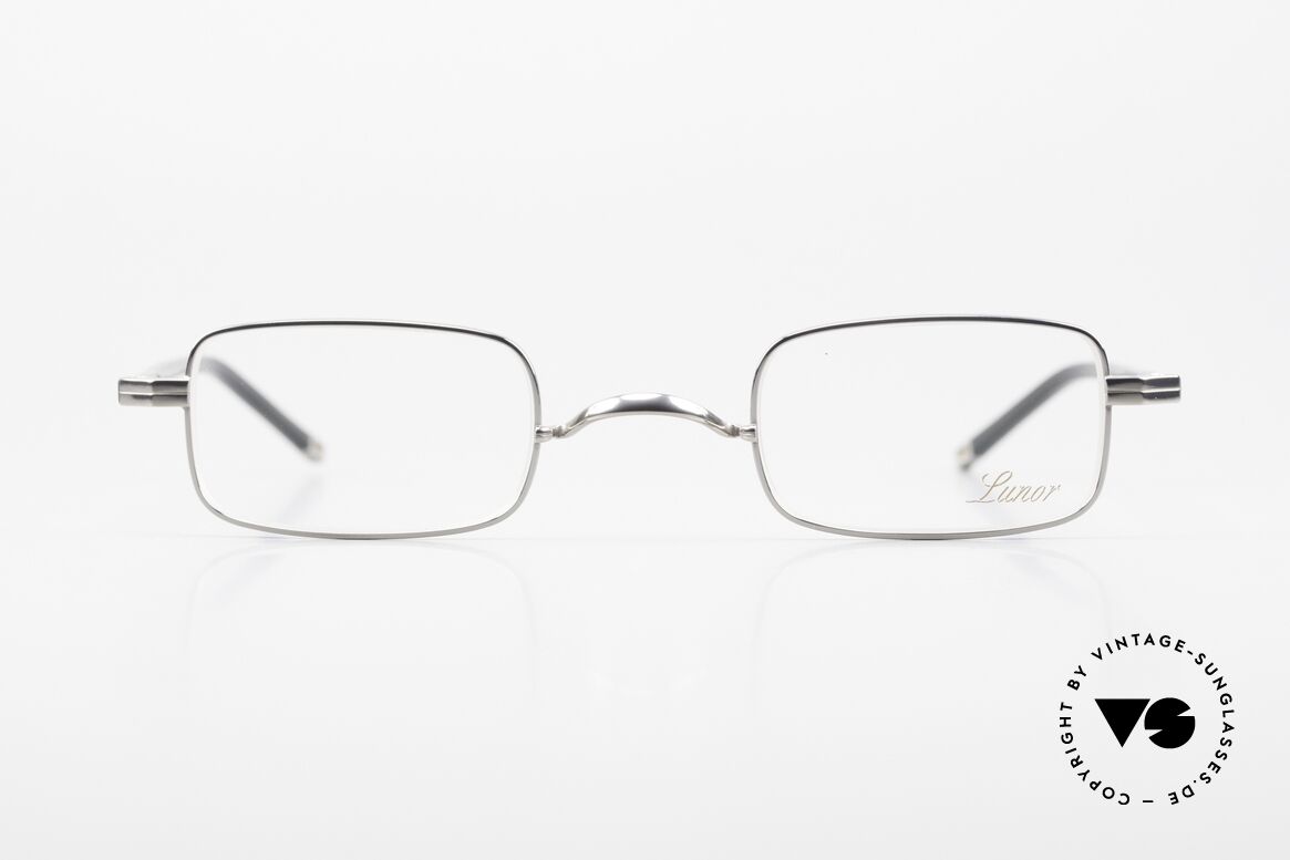 Lunor T3-E-AT PP Square Titan Frame Platinum, lightweight and very comfortable (MADE IN JAPAN), Made for Men