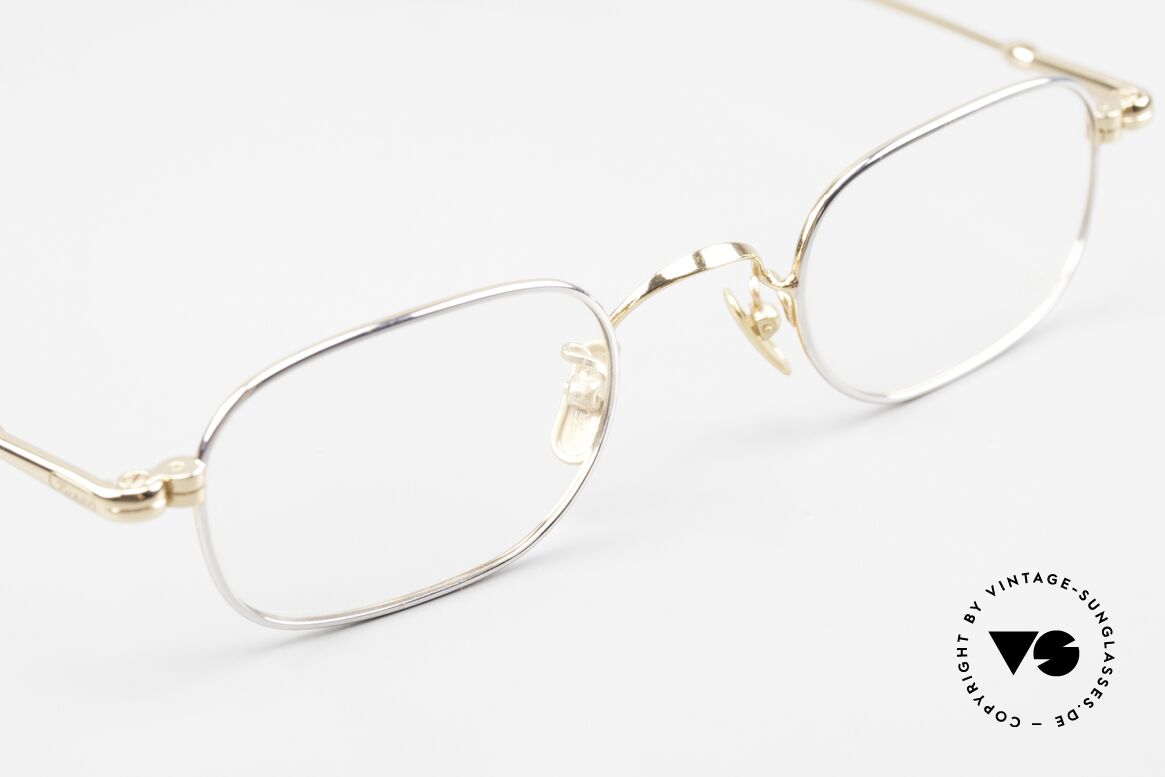 Lunor V 105 Full Metal Frame Bicolor BC, of course, an unworn original (like all our rare Lunors), Made for Men and Women