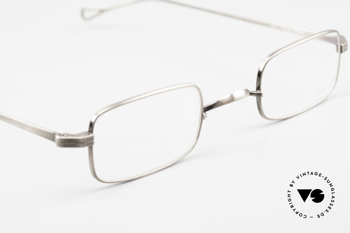 Lunor T3-E-MT AS Square Titan Frame Antique S, from the latest collection, but in a well-known quality, Made for Men