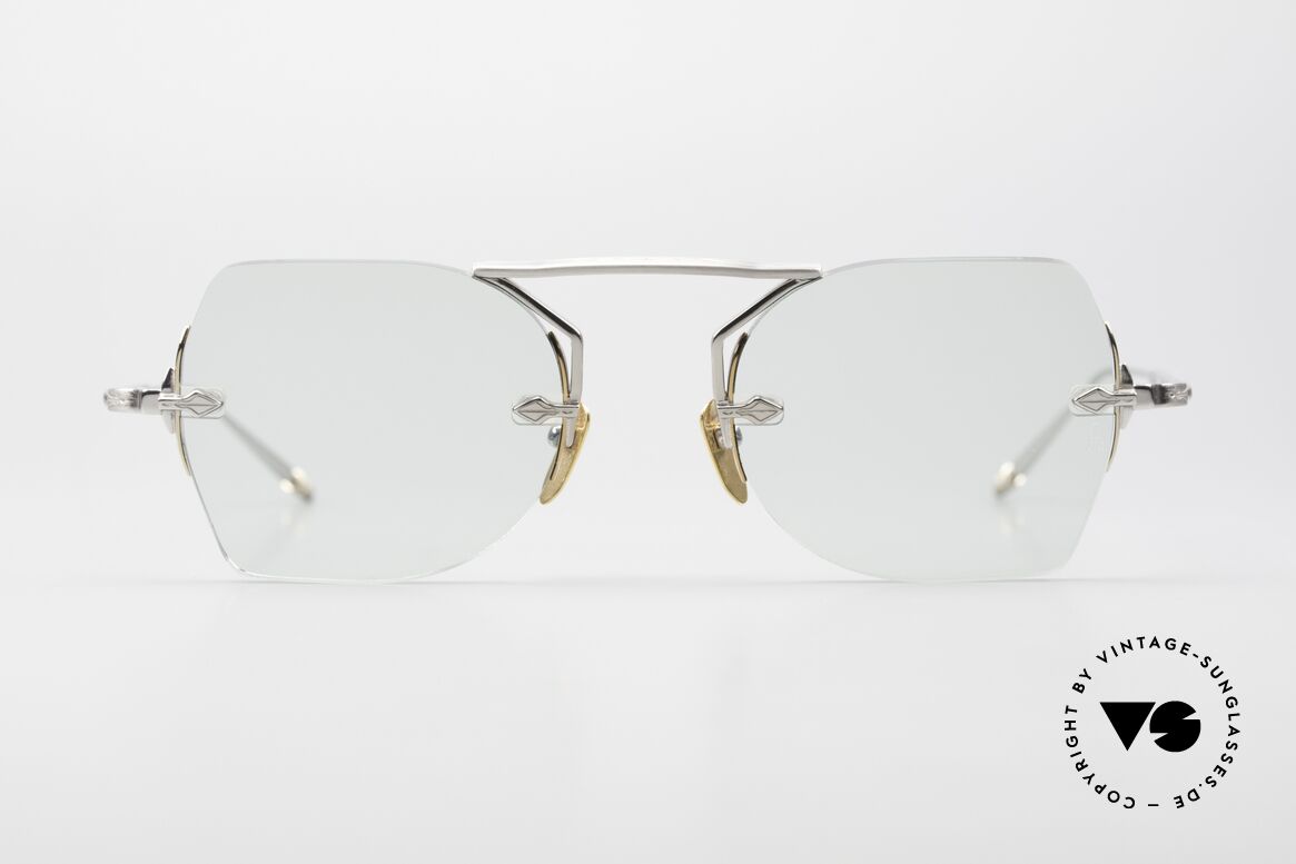 Jacques Marie Mage Yuma Rimless Titanium Sunglasses, rimless Jacques Marie Mage sunglasses, mod. YUMA, Made for Men and Women