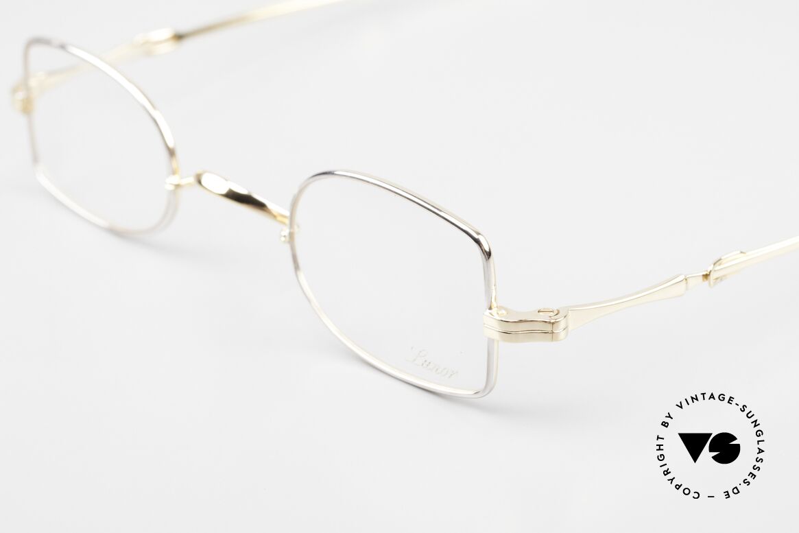 Lunor I 09 Telescopic Telescopic Frame Bicolor, an approx. 20 years old UNWORN pair for lovers of quality, Made for Men and Women