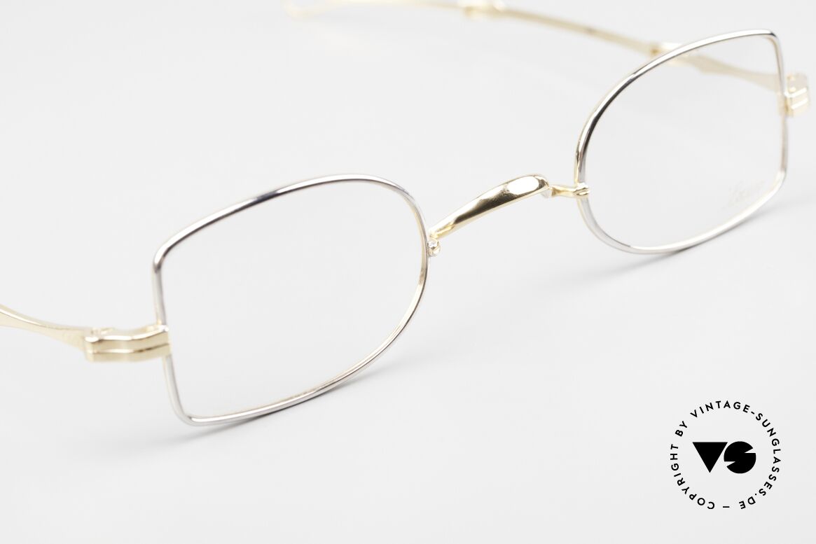 Lunor I 09 Telescopic Telescopic Frame Bicolor, this rarity can be glazed with prescription lenses, of course, Made for Men and Women