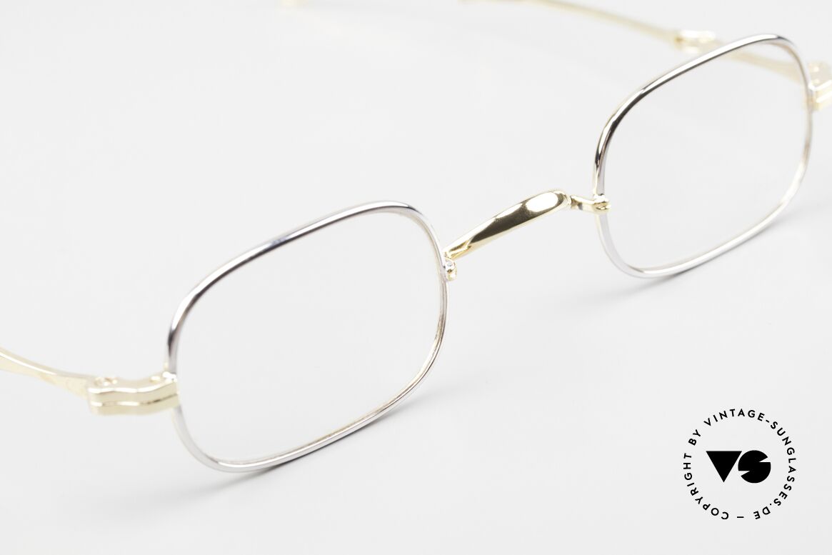 Lunor I 00 Telescopic Telescopic Frame Bicolor, this rarity can be glazed with prescription lenses, of course, Made for Men and Women