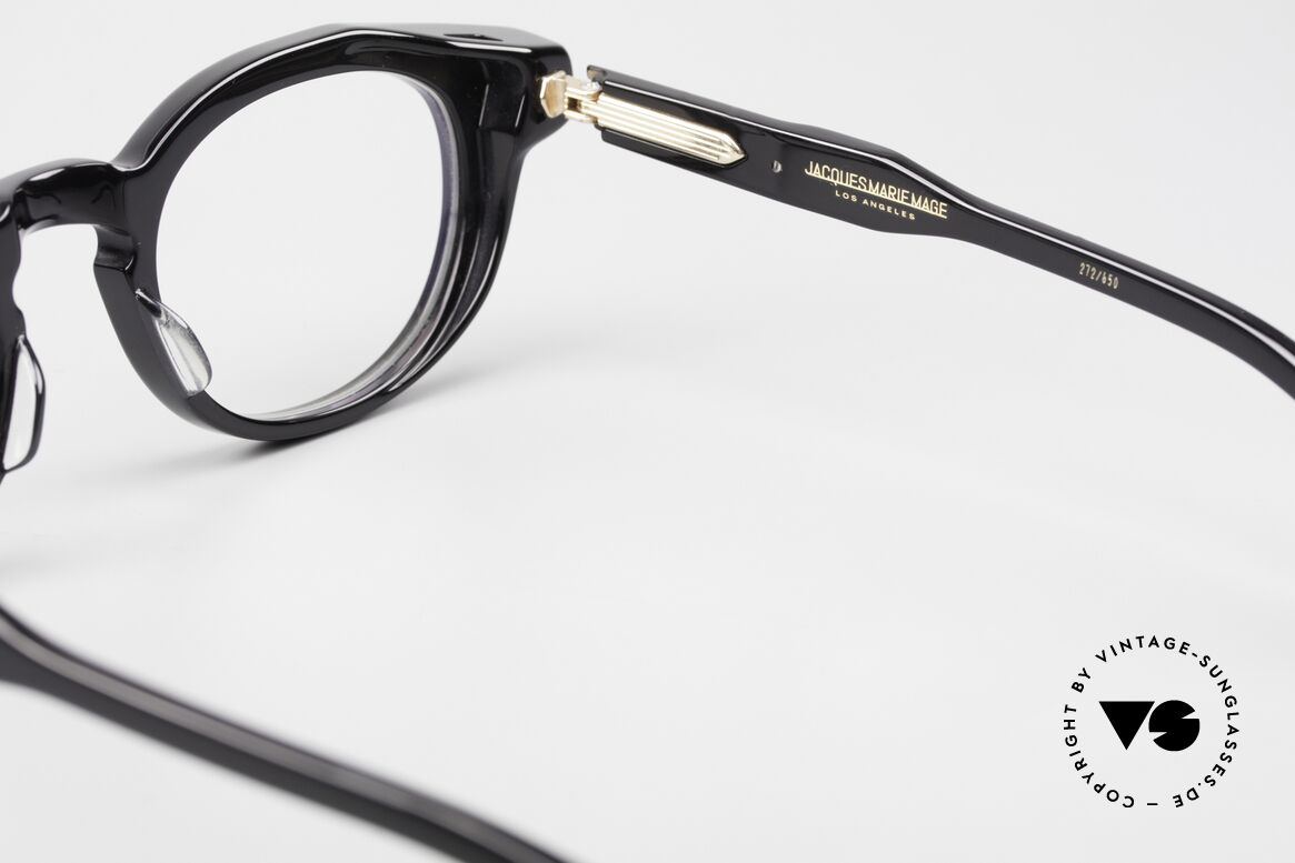Jacques Marie Mage Noland Black Panto Specs Midnight, Size: medium, Made for Men and Women