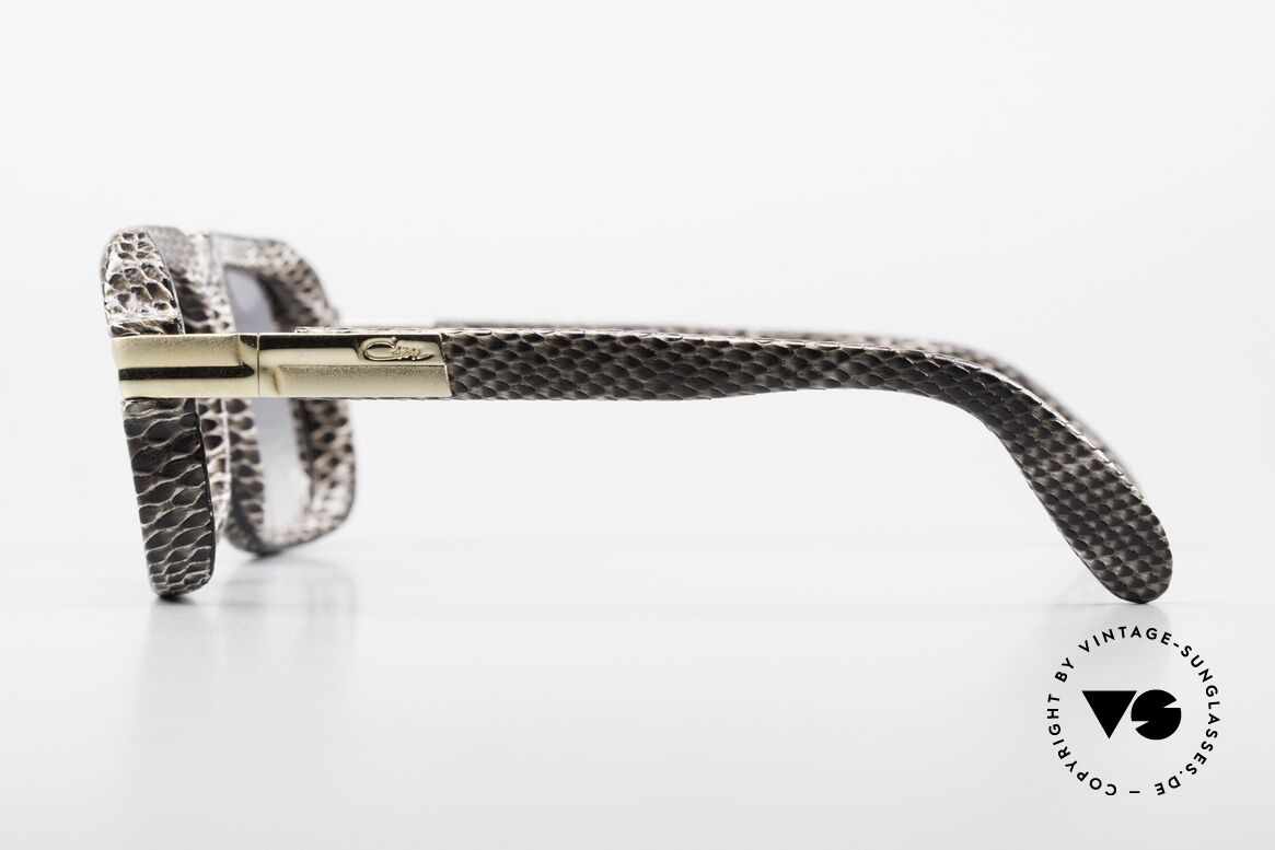Cazal 607 Leather Snakeskin Limited Edition, high-class, precious and extraordinary; a real legend, Made for Men