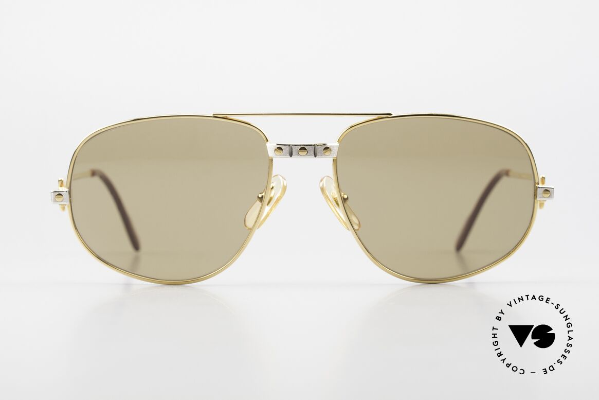 Cartier Romance Santos - L Mystic Cartier Sun Lenses, mod. "Romance" was launched in 1986 and made till 1997, Made for Men