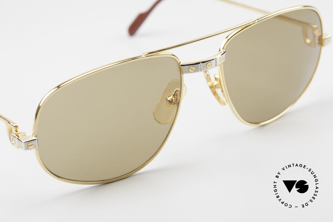 Cartier Romance Santos - L Mystic Cartier Sun Lenses, mysterious mineral sun lenses with HIDDEN Cartier logo, Made for Men