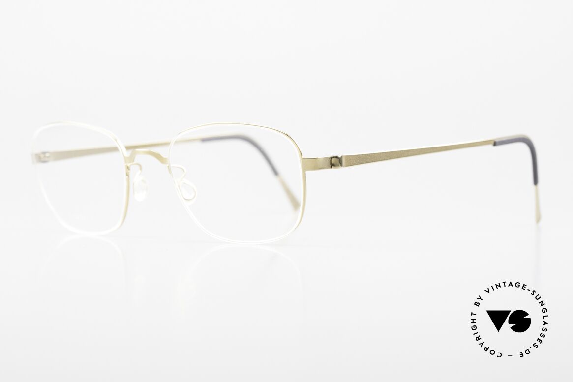 Lindberg 9538 Strip Titanium Classic Glasses Men & Women, light as a feather but extremely stable & very durable, Made for Men and Women