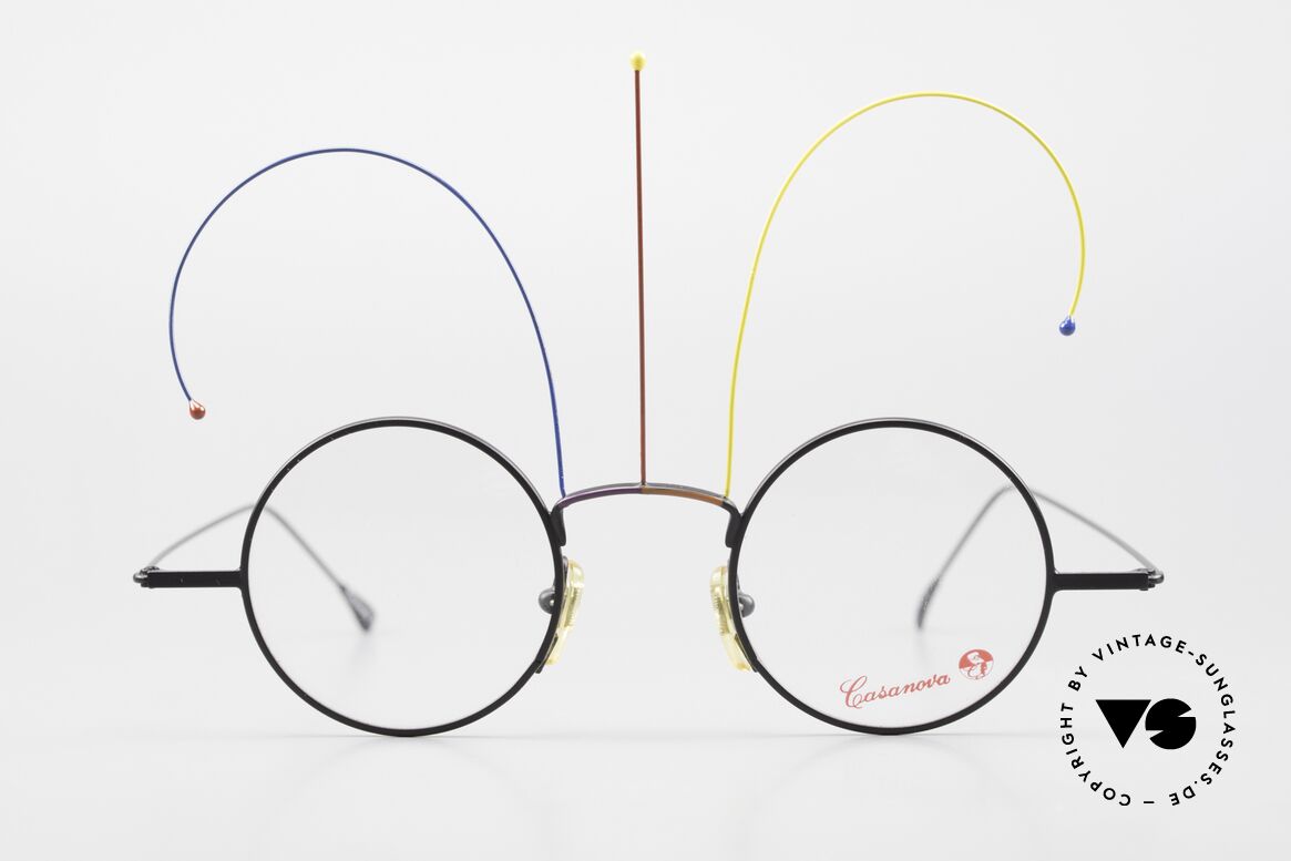 Casanova Arché 3 Limited Art Eyeglasses 80's, homage to the Venetian carnival of the 18th century, Made for Men and Women