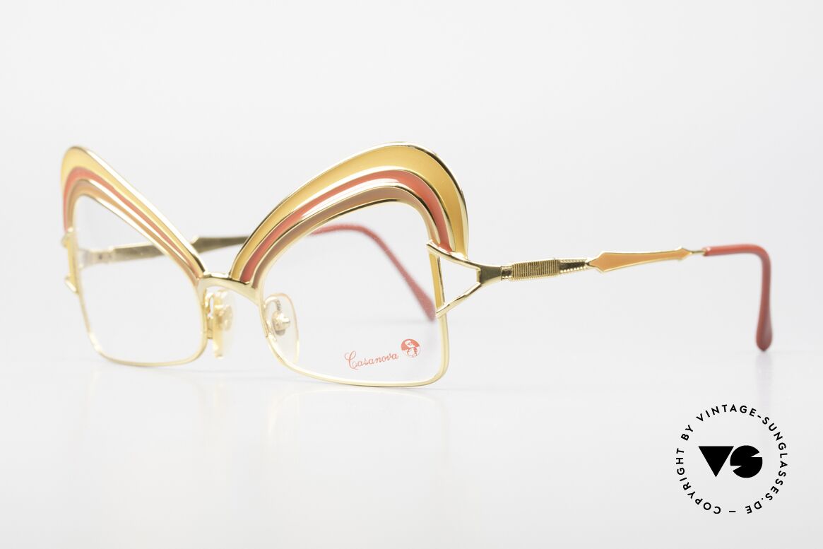 Casanova Arché 7 Limited Art Eyeglasses 24ct, embodies cheerfulness, exuberance but also splendor, Made for Women