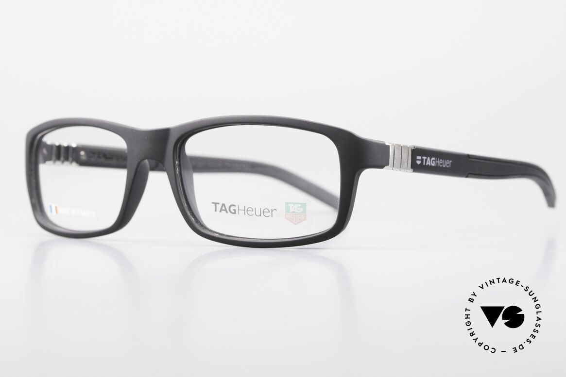 Tag Heuer 9312 Legend Avantgarde Eyewear Series, the hinges are designed like a Tag Heuer watch strap, Made for Men