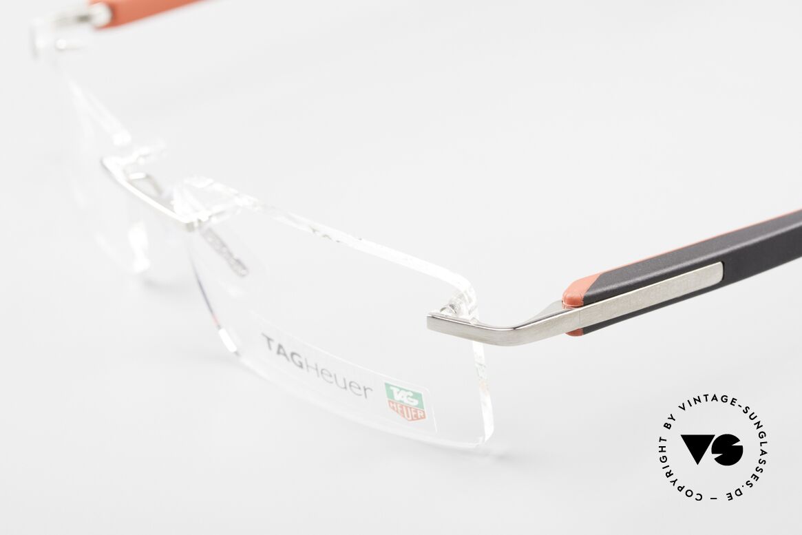 Tag Heuer 8110 Trends Rimless Men's Eyeglasses, sporty & luxurious lifestyle for gentlemen, high-end, Made for Men
