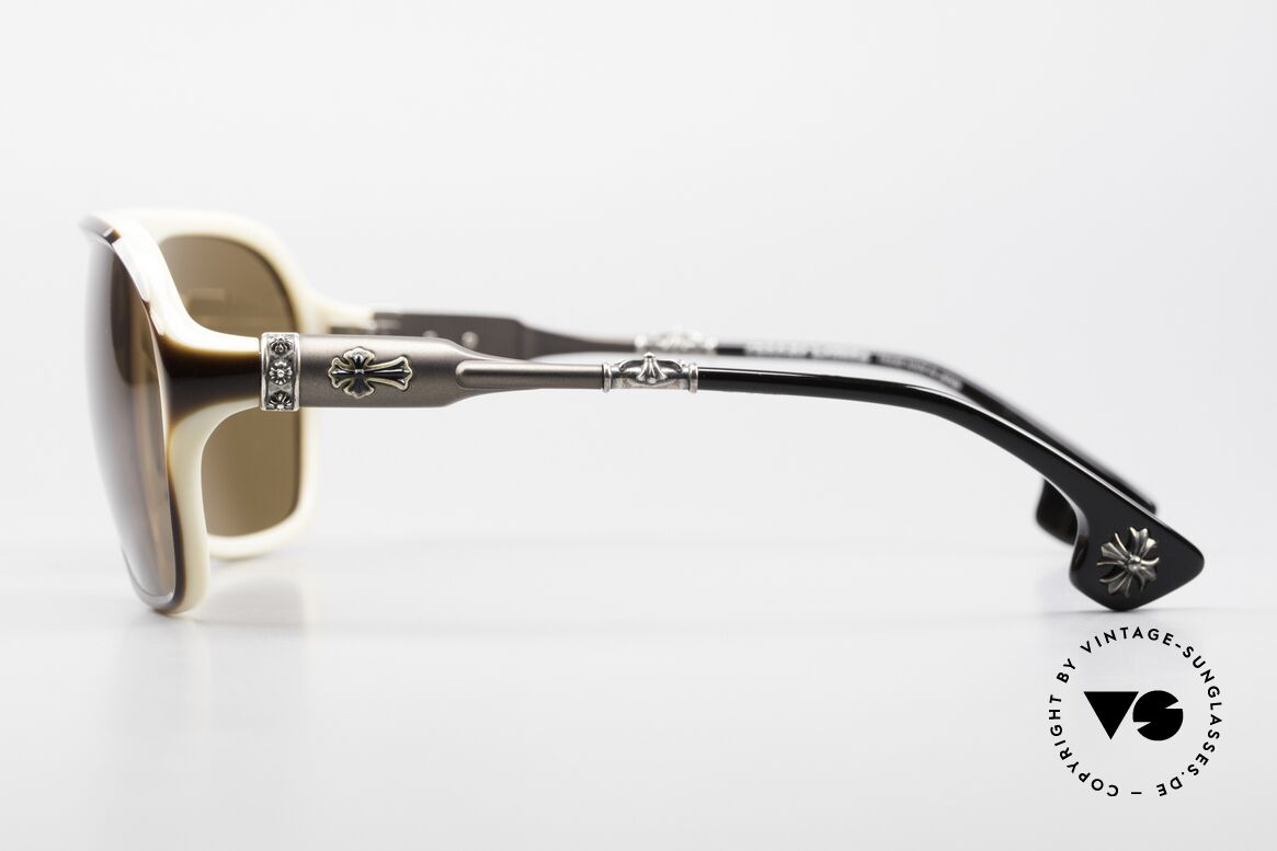 Chrome Hearts Box Lunch Rockstar Sunglasses Unisex, with the signature Chrome Hearts symbol (cross), Made for Men and Women