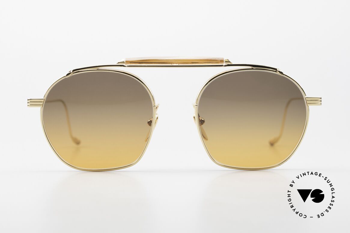 Jacques Marie Mage Victorio Gold Plated Titanium Frame, stylish Jacques Marie Mage sunglasses, VICTORIO, Made for Men and Women