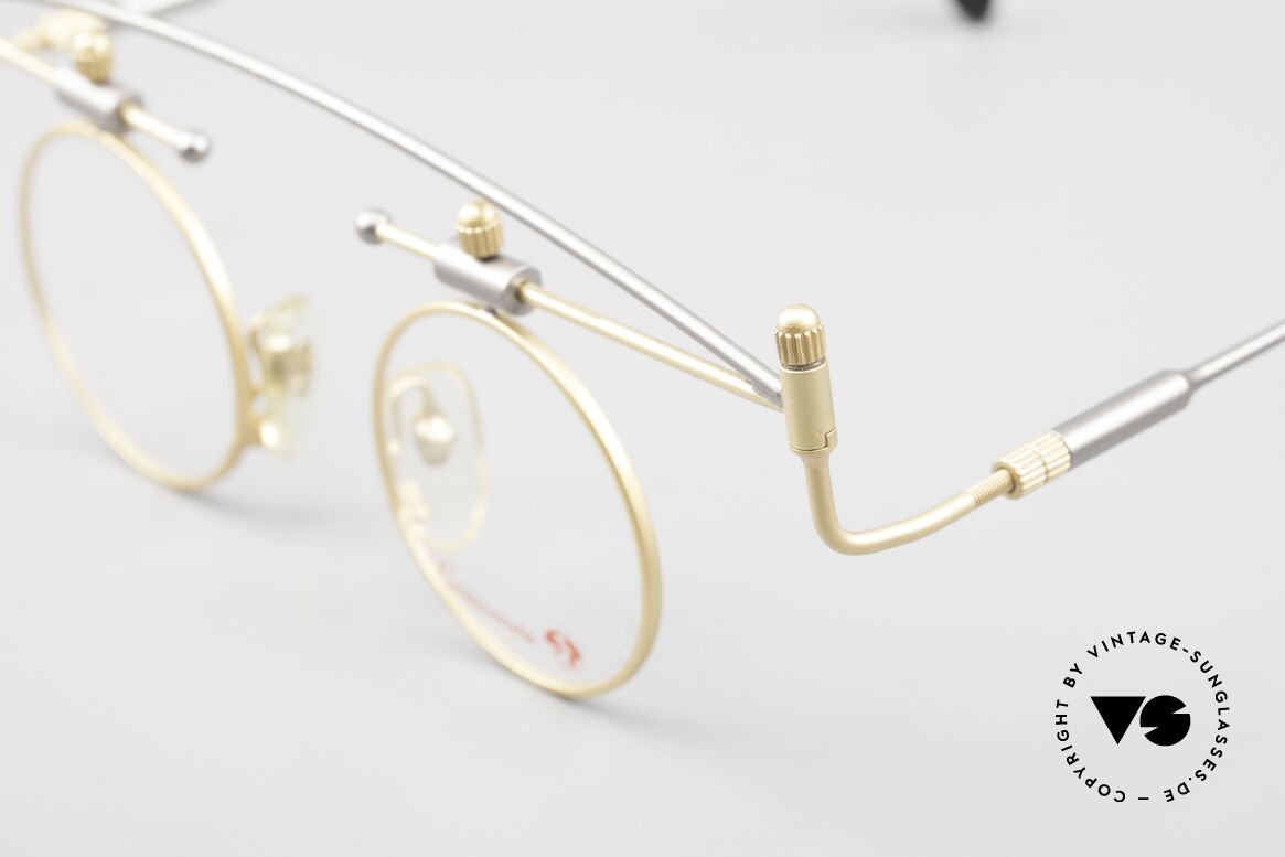Casanova MTC 10 Art Eyeglasses Limited Series, MTC stands for "Metalmeccanici" = "metalworkers", Made for Men and Women