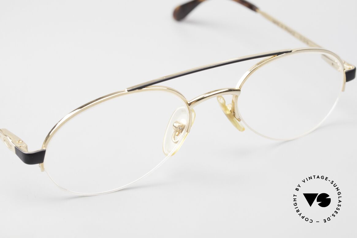 Bugatti 09211 Frame With Nylor Thread, semi rimless: lenses are held by a nylon thread, Made for Men