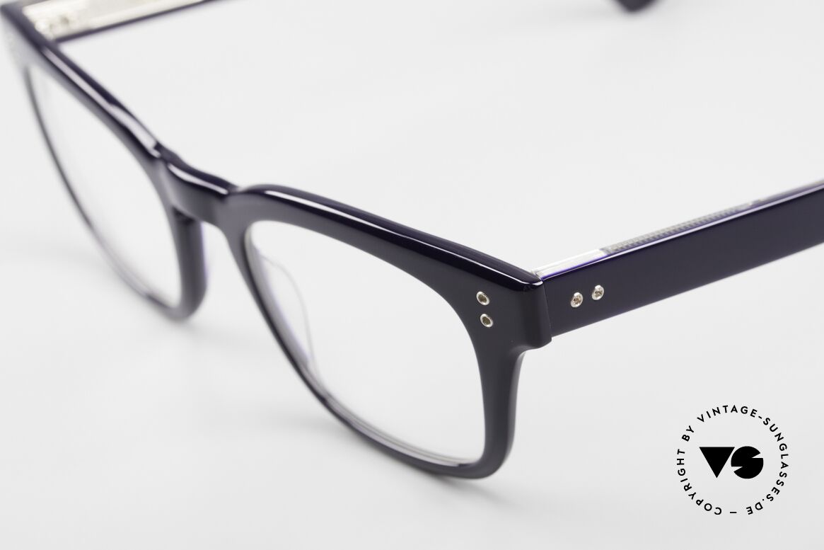 DITA Mann Striking Eyeglasses Navy-Blue, Hailey Bieber for example wore this DITA model, Made for Men and Women