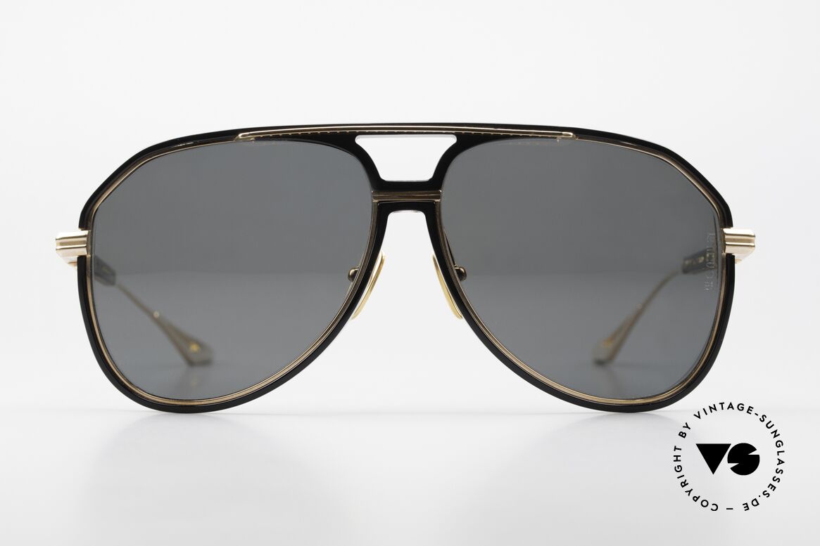 DITA Epiluxury 02 Rose Gold Titanium Polarized, ROSÉ GOLD metal in combination with black acetate, Made for Men