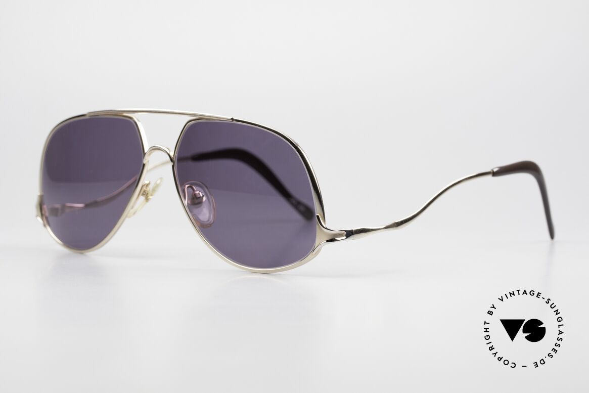 Colani 15-701 Iconic 80's Titan Sunglasses, Luigi Colani's interpretation of the 'aviator style', Made for Men